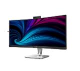 Philips 34B2U6603CH, 34" Curved 1500R VA WLED, 3440x1440@120Hz, 4ms GtG, 550cd m/2, 4000:1, 50M:1DCR, Adaptive Sync, FlickerFree, SoftBlue, 5Wx2, Tilt, Height Adjust, Swivel, 2xHDMI, DP, USB hub