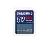 Samsung 512GB SD Card PRO Ultimate with USB Reader, U3, V30 , Read 200MB/s - Write 130MB/s