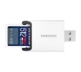 Samsung 512GB SD Card PRO Ultimate with USB Reader, U3, V30 , Read 200MB/s - Write 130MB/s
