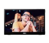 AOC 16T3EA, 15.6" IPS WLED, 1920x1080@60Hz, 4ms GtG, 250cd m/2, 700:1, 50M:1 DCR, USB-C 3.2x1