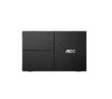 AOC 16T3EA, 15.6" IPS WLED, 1920x1080@60Hz, 4ms GtG, 250cd m/2, 700:1, 50M:1 DCR, USB-C 3.2x1