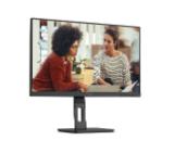 AOC 27E3QAF, 27" IPS WLED, 1920x1080@75Hz, 4ms GtG, 300cd m/2, 1000:1, 20M:1 DCR, Adaptive Sync, FlickerFree, Low Blue Light, 2Wx2, Tilt, Height Adjust, Pivot, Swivel, D-SUB, HDMI, DP