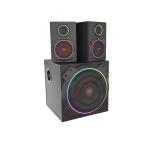 Genesis Speakers Helium 800BT 2.1 Bluetooth ARGB, Black
