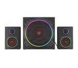 Genesis Speakers Helium 800BT 2.1 Bluetooth ARGB, Black