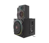 Genesis Speakers Helium 800BT 2.1 Bluetooth ARGB, Black