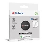 Verbatim MYFC-01B My Finder Coin Bluetooth Item Finder 1 pack Black