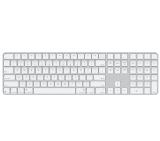 Apple Magic Keyboard (2024) w Touch ID and Numeric Keypad - Bulgarian - White Keys