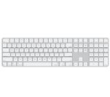 Apple Magic Keyboard (2024) w Touch ID and Numeric Keypad - US English - White Keys