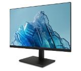 Acer Vero B277Ebmiprxv, 27" IPS LED ZeroFrame, FHD (1920x1080), FreeSync 100Hz, 4ms (GTG), 100M:1, 250nits, 99% sRGB, HDMI, VGA, DP, Speakers, Audio in/out, Flicker-Less, BlueLightShield, Hgt. Adj, Swivel, Pivot, Energy Star, EPEAT Silver, Black