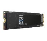 Samsung SSD 990 EVO Plus 2TB PCIe 4.0 NVMe 2.0 M.2 V-NAND 3-bit MLC, 256-bit Encryption, Read 7150 MB/s Write 6300 MB/s