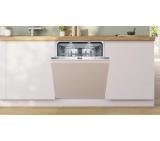 Bosch SMV6ECX10E SER6, Dishwasher fully integrated, A, EfficientDry, 9,0l, 14ps, 8p/5o, 42dB(B), Silence 41dB, 3rd drawer, Extra Clean Zone, TimeLight, display, HC, interior light