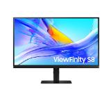 Samsung 27D800  27" VA LED, 3840x2160 PBP, PIP, USB-C 90W, USB 3.0, DP, HDMI Black