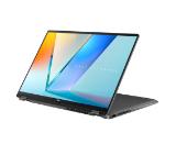 Asus Vivobook Flip TP3607SA-RJ004W,Intel Ultra 5  226V 16GB 2.1 GHz (8MB Cache, up to 4.5 GHz,)16.0 OLED WQXGA+(WQ+) 2880X1800 16:10 Bend+400nits(HDR) Glare , LPDDR5X 16GB ( onbd) 512 GB SSD, Windows 11, Matte Gray + Backpack