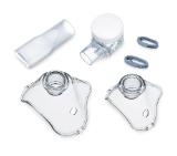 Beurer IH 51 Nebuliser, vibrating membrane technology, Small and light; Ultra-quiet; Rotated flexibly; self-cleaning function; Mouthpiece, adult mask, children`s mask, storage bag and Micro USB cable