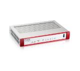 Zyxel USG FLEX 50 H, 5 Gigabit user-definable ports, 1*USB with 1 YR Entry Defense Pack