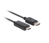 Lanberg display port (M) V1.1 -> HDMI (M) cable 3m, black