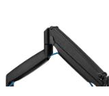 Neomounts Flat Screen Desk mount (10-32") desk clamp/grommet