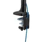 Neomounts Flat Screen Desk mount (10-32") desk clamp/grommet