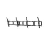 Neomounts Flat Screen Wall Mount for menu board - 2 screens - landscape
