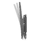 Neomounts Flat Screen Wall Mount for menu board - 2 screens - landscape