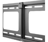 Neomounts Flat Screen Wall Mount for menu board - 2 screens - landscape