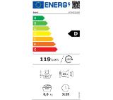 Bosch WTH85221BY, SER4, Tumble dryer with heat pump 8kg, D, 62dB EasyClean, drain set, black-blackgrey door