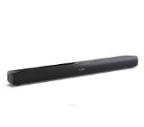 Sharp Soundbar HT-SB100, 75W 2.0 HDMI & BLUETOOTH, HDMI ARC/CEC, USB playback, 3.5mm Aux-in, Digital Optical Audio Input, Glossy black