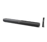 Sharp Soundbar HT-SB100, 75W 2.0 HDMI & BLUETOOTH, HDMI ARC/CEC, USB playback, 3.5mm Aux-in, Digital Optical Audio Input, Glossy black