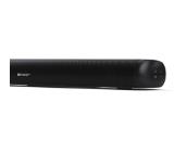 Sharp Soundbar HT-SB107, 90W 2.0 HDMI & BLUETOOTH, HDMI ARC/CEC, USB playback, 3.5mm Aux-in, Digital Optical Audio Input, Matt black