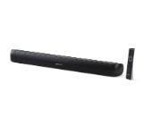 Sharp Soundbar HT-SB107, 90W 2.0 HDMI & BLUETOOTH, HDMI ARC/CEC, USB playback, 3.5mm Aux-in, Digital Optical Audio Input, Matt black
