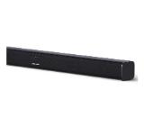 Sharp Soundbar HT-SB110, SLIM 90W 2.0 HDMI & BLUETOOTH,wireless music streaming, HDMI ARC/CEC, USB playback, 3.5mm Aux-in, Digital Optical Audio Input, Glossy Black