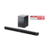 Sharp Soundbar HT-SBW202, 200W 2.1 Wireless Subwoofer, HDMI & BLUETOOTH, wireless music streaming, HDMI ARC/CEC, USB playback, 3.5mm Aux-in, Digital Optical Audio Input, Matt black