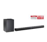 Sharp Soundbar HT-SBW202, 200W 2.1 Wireless Subwoofer, HDMI & BLUETOOTH, wireless music streaming, HDMI ARC/CEC, USB playback, 3.5mm Aux-in, Digital Optical Audio Input, Matt black