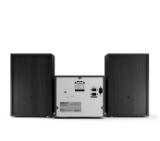 Sharp Audio Systems XL-B512(BK), HI-FI MICRO SYSTEM, 45W total max power output, FM PLL tuner, Bluetooth v5.0, CD player, USB, 3.5mm Aux-in / line-in, wooden speaker, Black