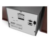 Sharp Audio Systems XL-B512(BR), HI-FI MICRO SYSTEM, 45W total max power output, FM PLL tuner, Bluetooth v5.0, CD player, USB playback, 3.5mm Aux-in / line-in, wooden speaker, Brown