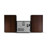 Sharp Audio Systems XL-B512(BR), HI-FI MICRO SYSTEM, 45W total max power output, FM PLL tuner, Bluetooth v5.0, CD player, USB playback, 3.5mm Aux-in / line-in, wooden speaker, Brown