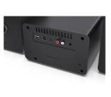 Sharp Audio Systems XL-B514(BK), HI-FI MICRO SYSTEM, 40W (peak), FM radio with RDS,  Bluetooth v5.0, CD player, USB MP3 playback, 3.5mm Headphone jack / line-out, wooden speaker, Black