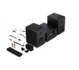 Sharp Audio Systems XL-B514(BK), HI-FI MICRO SYSTEM, 40W (peak), FM radio with RDS,  Bluetooth v5.0, CD player, USB MP3 playback, 3.5mm Headphone jack / line-out, wooden speaker, Black