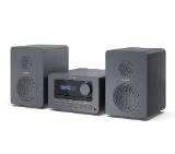 Sharp Audio Systems XL-B514(GY), HI-FI MICRO SYSTEM, 40W (peak), FM radio with RDS,  Bluetooth v5.0, CD player, USB MP3 playback, 3.5mm Headphone jack / line-out, wooden speaker, Gray