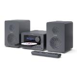 Sharp Audio Systems XL-B514(GY), HI-FI MICRO SYSTEM, 40W (peak), FM radio with RDS,  Bluetooth v5.0, CD player, USB MP3 playback, 3.5mm Headphone jack / line-out, wooden speaker, Gray