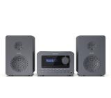 Sharp Audio Systems XL-B514(GY), HI-FI MICRO SYSTEM, 40W (peak), FM radio with RDS,  Bluetooth v5.0, CD player, USB MP3 playback, 3.5mm Headphone jack / line-out, wooden speaker, Gray