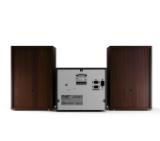 Sharp Audio Systems XL-B517D(BR), HI-FI MICRO SYSTEM, 45W total max power output, DAB+ and FM tuner with RDS, Bluetooth v5.0, CD player, USB playback, 3.5mm Aux-in / line-in, Headphone jack, wooden speaker, Brown