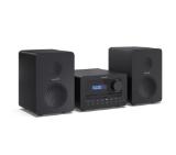 Sharp Audio Systems XL-B520D(BK), HI-FI MICRO SYSTEM, 40 (peak), DAB+/DAB and FM radio with RDS, Bluetooth v5.0, CD player, USB MP3 playback, 3.5mm Headphone jack / line-out, wooden speaker, Black