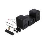 Sharp Audio Systems XL-B520D(BK), HI-FI MICRO SYSTEM, 40 (peak), DAB+/DAB and FM radio with RDS, Bluetooth v5.0, CD player, USB MP3 playback, 3.5mm Headphone jack / line-out, wooden speaker, Black