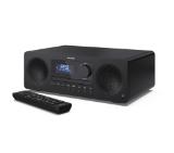 Sharp Audio Systems XL-B720D(BK), ALL-IN-ONE HI-FI SYSTEM, 60(peak), DAB+/DAB and FM radio with RDS, Bluetooth v5.0, CD player, USB MP3 playback, 3.5mm Headphone jack / line-out, wooden speaker, Black