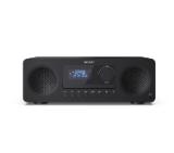 Sharp Audio Systems XL-B720D(BK), ALL-IN-ONE HI-FI SYSTEM, 60(peak), DAB+/DAB and FM radio with RDS, Bluetooth v5.0, CD player, USB MP3 playback, 3.5mm Headphone jack / line-out, wooden speaker, Black