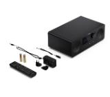 Sharp Audio Systems XL-B720D(BK), ALL-IN-ONE HI-FI SYSTEM, 60(peak), DAB+/DAB and FM radio with RDS, Bluetooth v5.0, CD player, USB MP3 playback, 3.5mm Headphone jack / line-out, wooden speaker, Black
