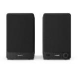 Sharp Audio Systems CP-SS30(BK), Hifi Systems BOOKSHELF SPEAKERS 60W (2 x 30W) RMS 2, Bluetooth v5.0, USB playback, MP3 Audio decoder, RCA L/R In, 3.5mm Aux-in / line-in, Digital optical-in, Wooden speaker, Black