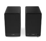 Sharp Audio Systems CP-SS30(BK), Hifi Systems BOOKSHELF SPEAKERS 60W (2 x 30W) RMS 2, Bluetooth v5.0, USB playback, MP3 Audio decoder, RCA L/R In, 3.5mm Aux-in / line-in, Digital optical-in, Wooden speaker, Black