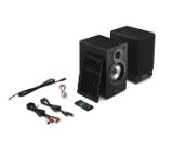 Sharp Audio Systems CP-SS30(BK), Hifi Systems BOOKSHELF SPEAKERS 60W (2 x 30W) RMS 2, Bluetooth v5.0, USB playback, MP3 Audio decoder, RCA L/R In, 3.5mm Aux-in / line-in, Digital optical-in, Wooden speaker, Black